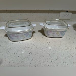 Corningware covered baking dishes